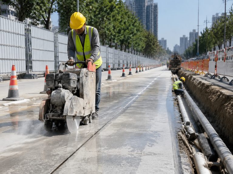 自贡混凝土路面静力切割